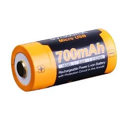 Аккумулятор 16340 Fenix ​​Li-ion 700 mAh micro usb зарядка (ARB-L16-700UP)