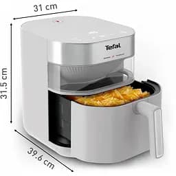 Мультипіч Tefal Easy Fry Infrared 2020 Вт світло-сіра (EY831GE0) - мініатюра 4
