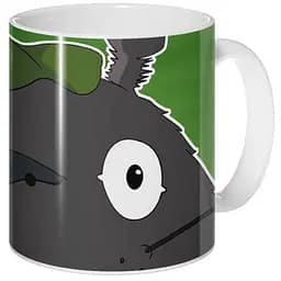 Кухоль GeekLand Мій сусід Тоторо My Neighbor Totoro очі NT.02.029 330 мл білий