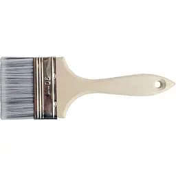 Пензель малярний плоский воскований Virok Super Profi 90 мм три види щетини (19V590)