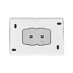 Розетка Ovivo Electric Nivo, подвійна з заземленням, накладна, біла - мініатюра 2
