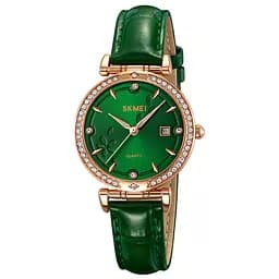 Наручний годинник жіночий 2169RGGN Rose Gold-Green Skmei acs0030202