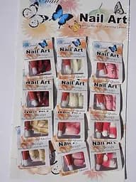 Нігті накладні кольорові K·Nail Art Nail упаковка 12 шт. №8