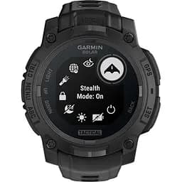 Смарт-годинник Garmin Instinct 3 Solar 45mm Tactical Edition Black with Black Band (010-02934-50) [137249] - мініатюра 9