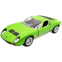 Колекційна машинка Lamborghini Miura P400 SV KT5390W (Green) масштаб 1:42 Kinsmart