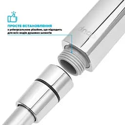 Гігієнічний душ-бідета Drop розбірна кубічна SHB-MONO/CUB - мініатюра 7
