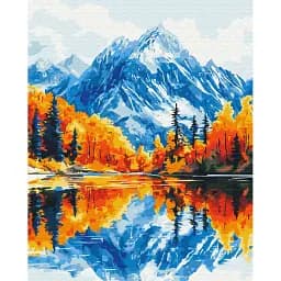 Картина по номерам Brushme Осень в горах 40x50 см
