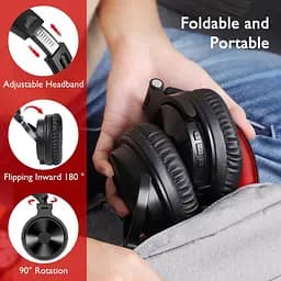 Гарнітура OneOdio Studio Pro CBluetooth + 3.5 мм Black (Pro C Black) - мініатюра 2
