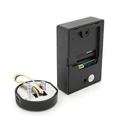Електронний замок PiPo PF029+PBF20 для шаф і висувних ящиків з кодовим паролем, 3*AAA, Φ50.5 x 21 mm - мініатюра 3