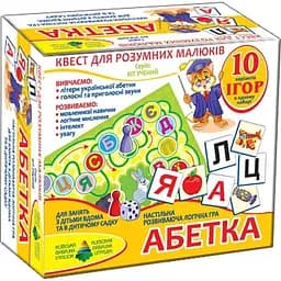 Гра-квест Київська Фабрика Іграшок Абетка 4412 (4820121184412)