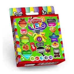 Набір творчості Тісто для ліпки Master Do, коробка, 12 кольорів, укр, Danko Toys