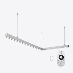 Керований світлодіодний світильник X-LED 80ВТ L-подібний (1000*620*43) LSNL-80d