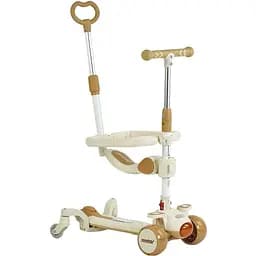 Детский самокат 5 в 1 Skyper J-03100 желтый