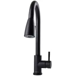 Змішувач для кухні Globus Lux Alpen SBT1-2031-BB Чорний матовий - мініатюра 4
