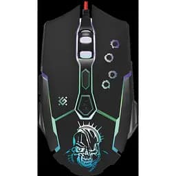 Мишка Defender Killer GM-170LL, 7кн., 3200dpi, (+коврик) чорна