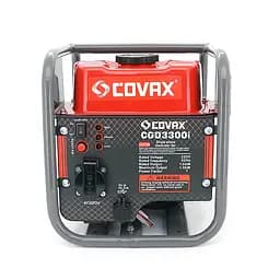 Генератор інверторний бензин COVAX CGO3300i, 1.5kW, однофазний 220V, 50Hz, 4-stroke, бак 2.3L, 341х285х315mm, 10kg - мініатюра 3