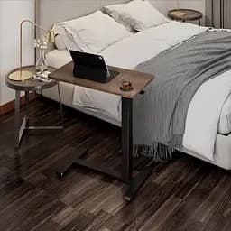 Приставний стіл з регулюванням висоти Officepro ODM270DW Dark Wood/Black (ODM270DW) - мініатюра 3