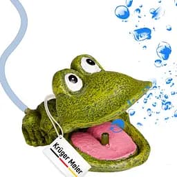 Декорація весела жаба Kruger Meier Froggy Bubble 11x8x5 см (1185) - мініатюра 3