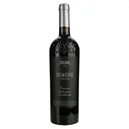 Вино Milani Primitivo Salento, 13%, 0,75 л (880127)