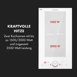 Індукційна плита Klarstein Delicatessa Slim Domino (10035197) - мініатюра 3