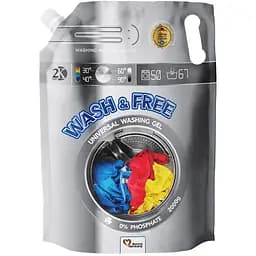 Гель для прання Wash&Free універсальний 2 л (720733)