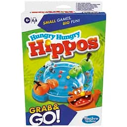 Настільна гра дорожня Hasbro Голодні бегемотики (F8255) - мініатюра 5