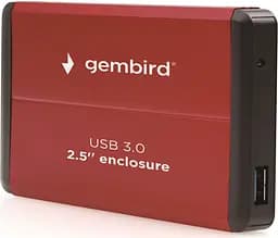 Кишеня зовнішня Gembird EE2-U3S-2-R 2.5" USB 3.0 red