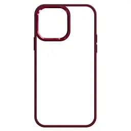 Чехол для Apple iPhone 15 Pro Max, UNIT2, бордовый, ударопрочный, прозрачный противоударный чехол-накладка из TPU и поликарбоната (PC), с защитными бортиками, защита всего корпуса от ударов и царапин, ArmorStandart (ARM69992) - мініатюра 2