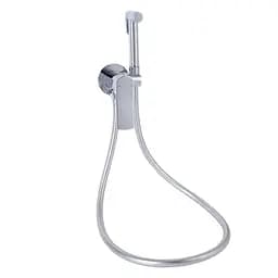 Набір гігієнічного душу прихованого монтажу Qtap Slavonice округлий QTSLA262CRM45915 Chrome, Хром