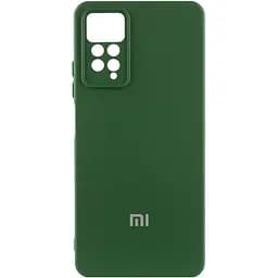 Чохол Lakshmi Silicone Cover Full Camera (AAA) with Logo для Xiaomi Redmi Note 11 (Global) / Note 11 Зелений / Cyprus Green
