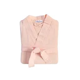 Халат-кимоно со льна Lotus Home - Madrida пудра L/XL