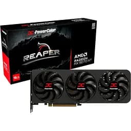 Видеокарта PowerColor Reaper AMD Radeon RX 9070 XT 16 GB GDDR6 (RX9070XT 16G-A) UA [130372]