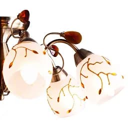 Люстра стельова Brille класична E14 60W G (LK-167C/6) - мініатюра 4