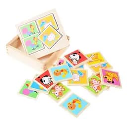 Іграшка для розвитку дерев'яні пазли тварини IE119