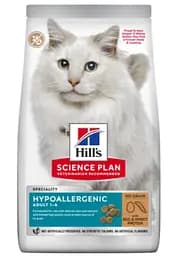 Сухий гіпоалергенний корм Hill's Science Plan Feline Adult Hypoallergenic для котів, з яйцем та комахами, 7 кг