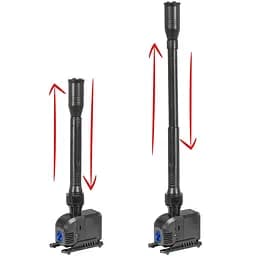 Насос-фонтан з фільтром Kruger Meier PondXplorer Elite 1200 для садового ставка 3-в-1 (600 л/г) - мініатюра 4
