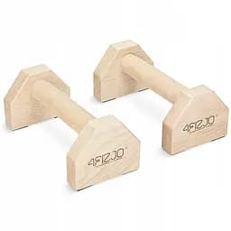 Упоры для отжиманий (паралетсы) 4FIZJO 25 см деревянные (P-5905973407021)