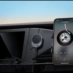 Аудіоресивер HOCO E150 Path car AUX Bluetooth receiver з кабелем (BT5.4, 1.5m) - мініатюра 4