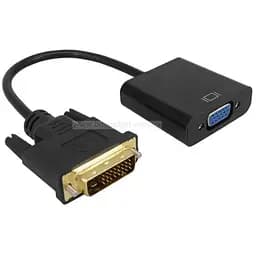 Перехідник DVI 25M -> VGA 15F HDTV 1080p