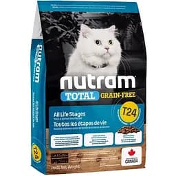 Сухой корм для котов Nutram - T24 GF Salmon&Trout Cat лосось-форель 20 кг (20009810063410)