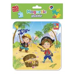 Гра розвиваюча з пазлами Малюк зможе Пірати Vladi Toys VT3204-20 Різнокольоровий shop (4820234764334)