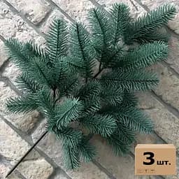 Гілка хвойна Hvoya Premium лита блакитна 53 см 3 шт.