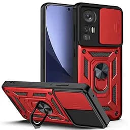 Чохол Ummi Camshield Serge Ring для Xiaomi Redmi Note 12S Червоний/Red