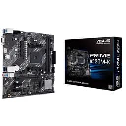 Материнська плата ASUS PRIME A520M-K - мініатюра 2