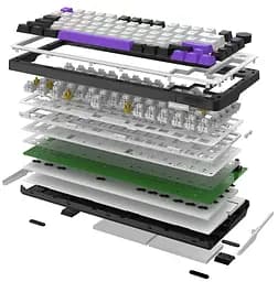 Клавіатура HATOR Hellyberry HK75 White-Violet (HK75) - мініатюра 5