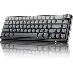 Игровая механическая клавиатура Attack Shark X66 / 60% / Три режима подключения / Strawberry Switch / Black