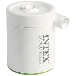 Насос електричний Intex портативний 200 л/хв підключення USB (66637)