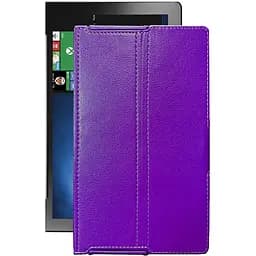 Чохол StatusCASE з екошкіри для планшету Insignia NS-P11W7100 Фіолетовий