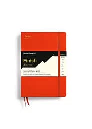 Блокнот LEUCHTTURM1917 Finish Journal Середня Fox Red англійська (369097) - мініатюра 1
