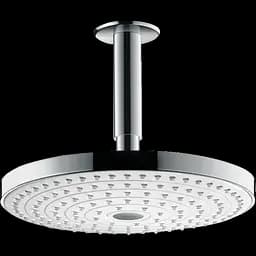 Верхний душ Hansgrohe Raindance Select S 240 2jet потолочный хром/белый 26467400, Хром